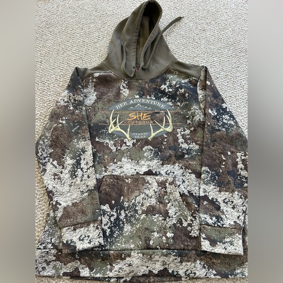 SHE Outdoor Camo Hoodie - Picture 1 of 4